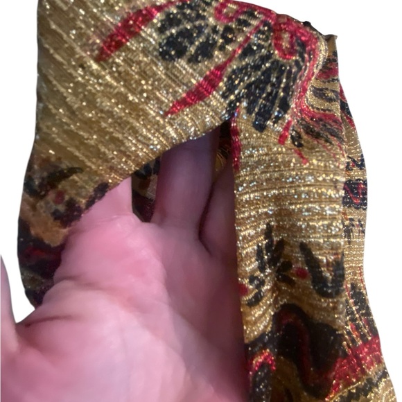 Vintage 60/70’s Semi Sheer Goddess Gown Art Deco Romance Body Con 10 Maxi Dress - Picture 10 of 16